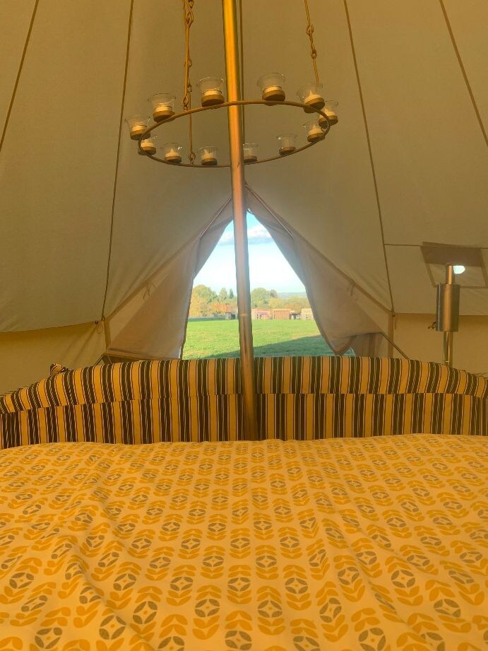 豪华露营地6米钟形帐篷