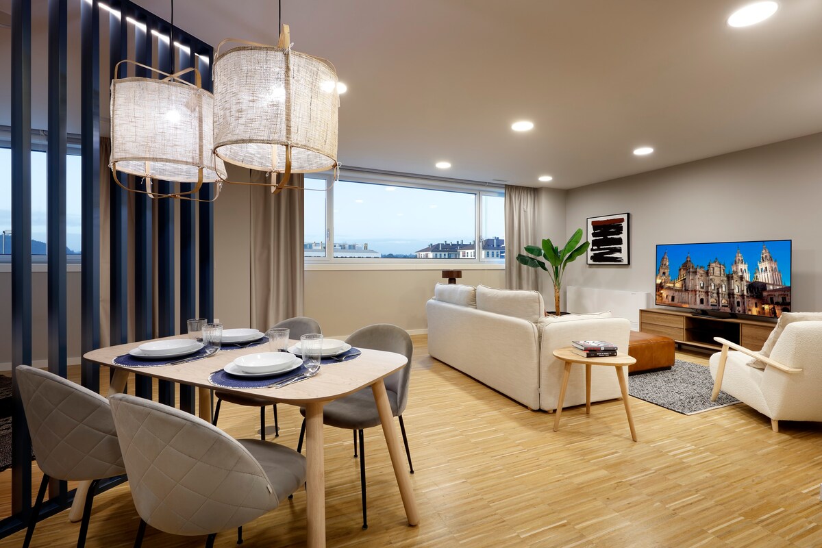 靠近Upper Luxury Housing的圣地亚哥Loft公寓