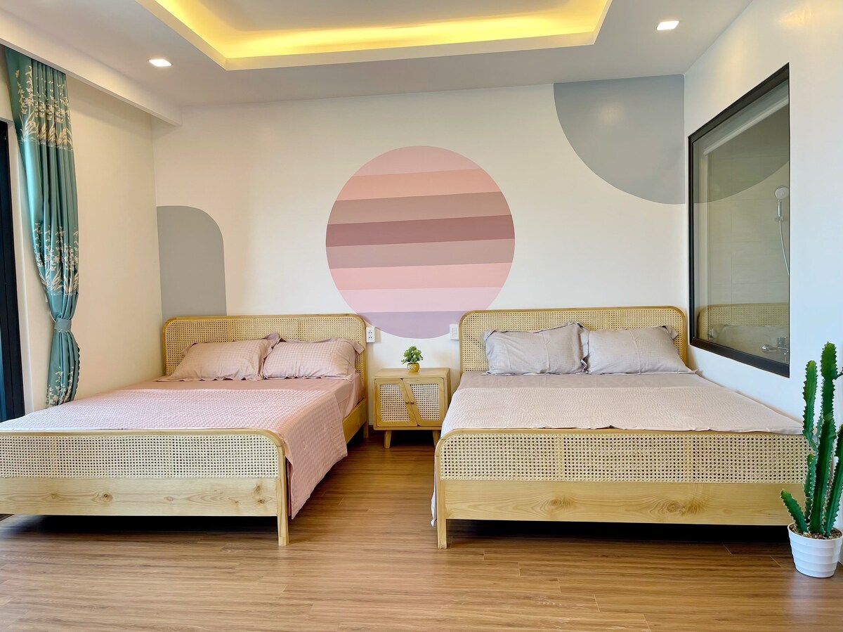 Blossom Sea FLC Condotel Quy Nhon -家庭单间公寓