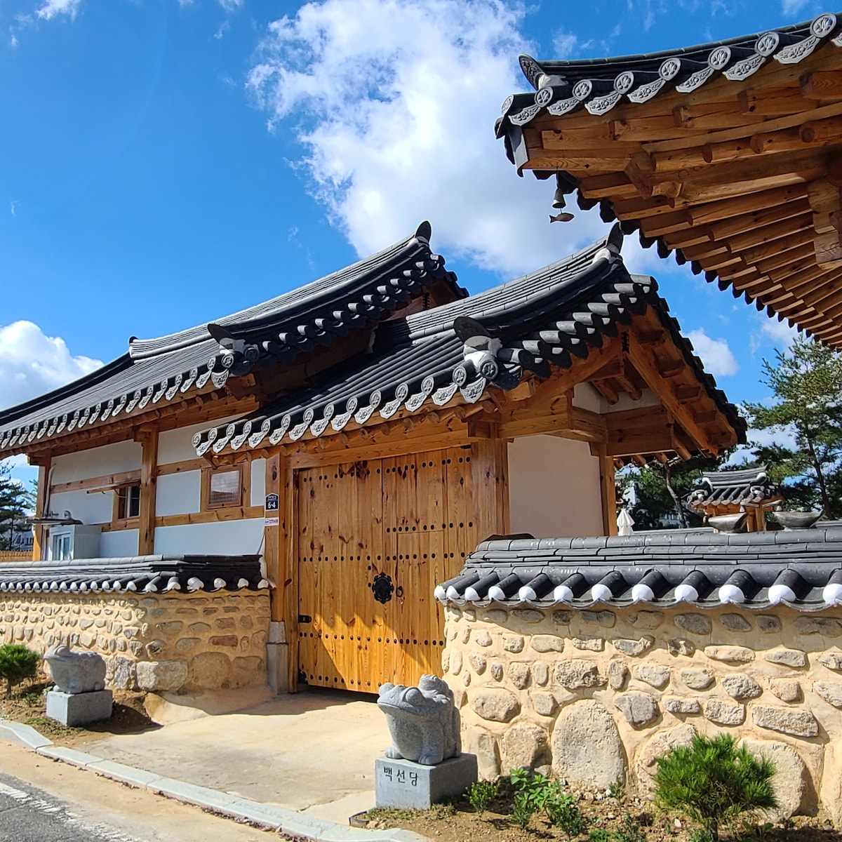 【Yangbangsil】New Hanok Stay Baekondang ，开车6分钟即可抵达Hahoe Village