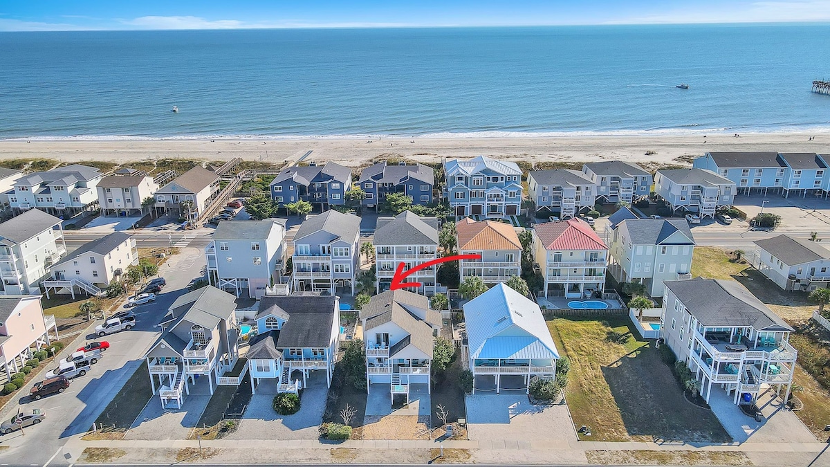 Location! Beach Private Pool, walk to all OIB Fun!