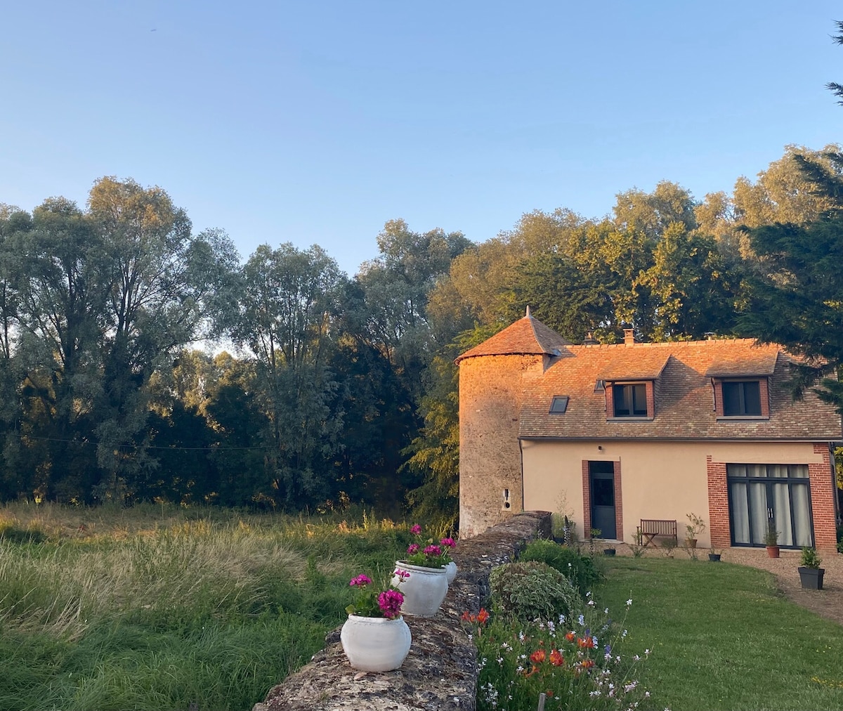 Gîte de charme dans une propriété de caractère.