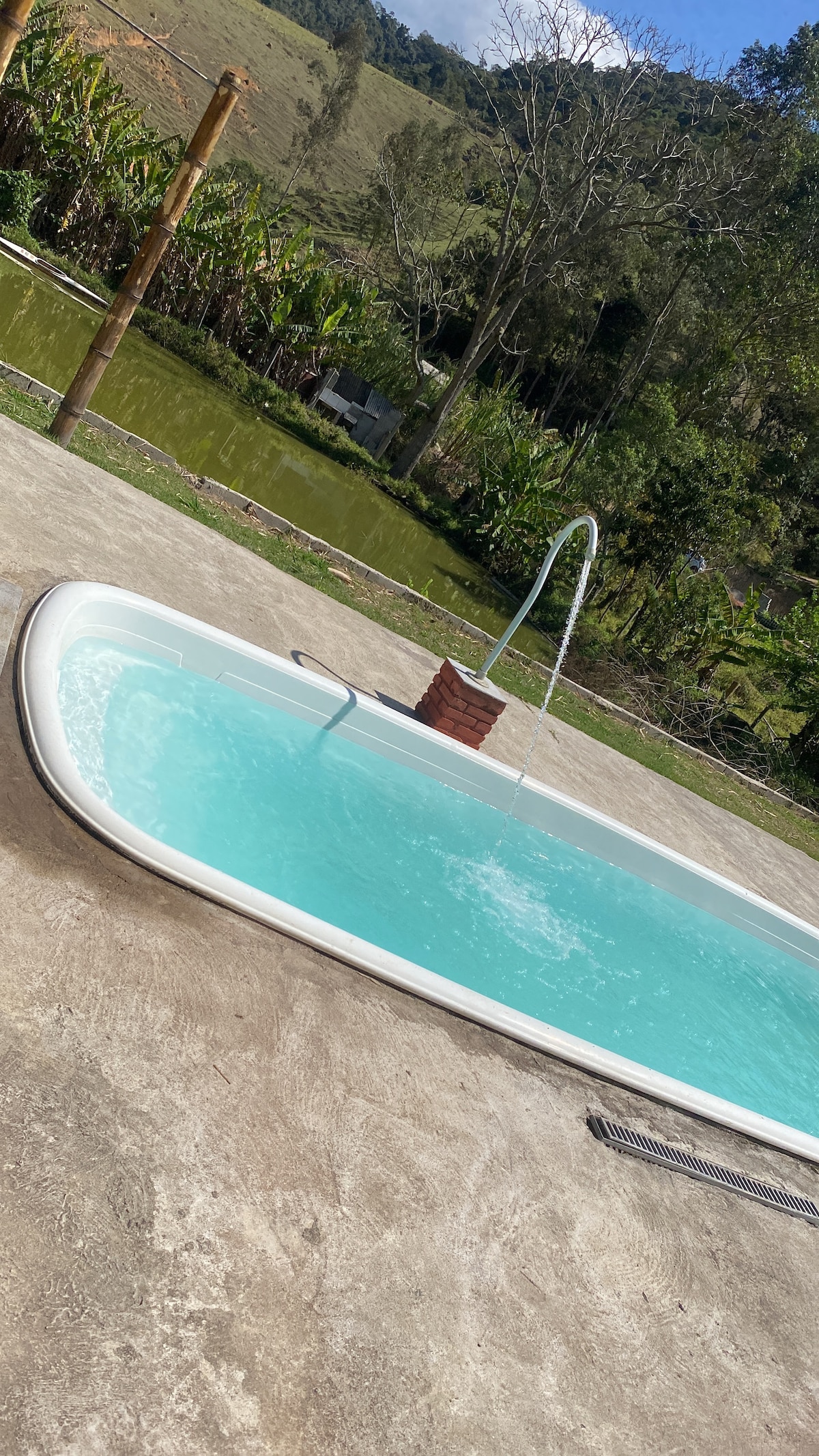 Chácara com piscina, natividade da serra-sp