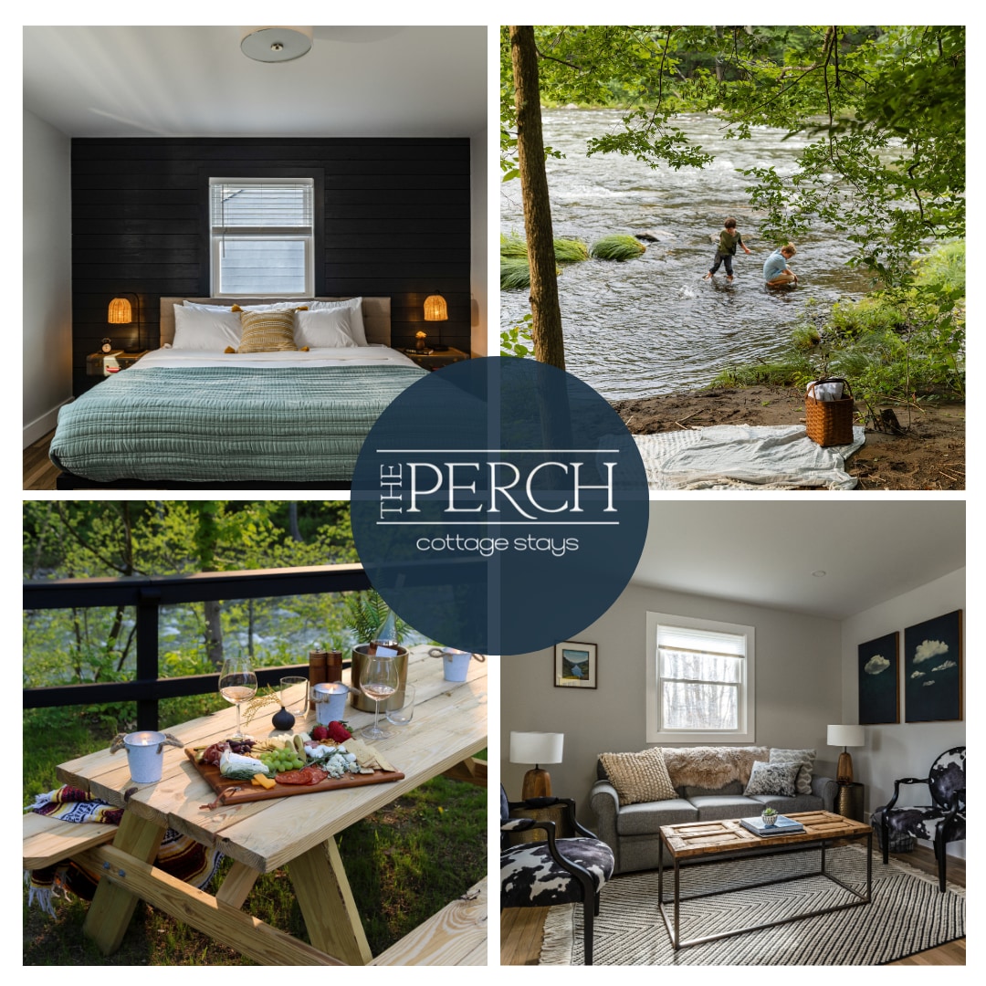 Perch Cottages #5: Creek access + mountain views