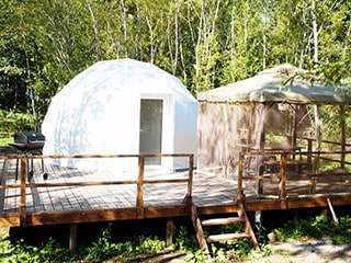 Enjoy the luxury of Furano's nature/Tent A/3~4 ppl