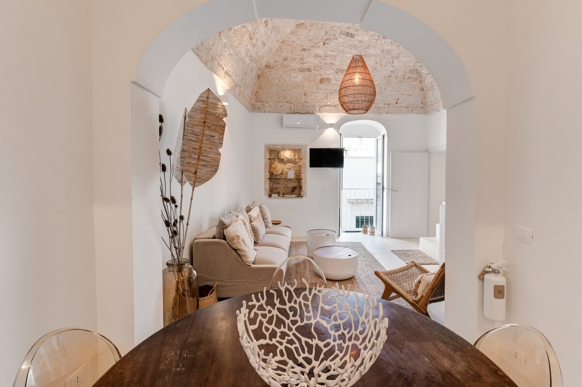 Casa Savi Ostuni Stadthaus mit Meerblick Terrasse