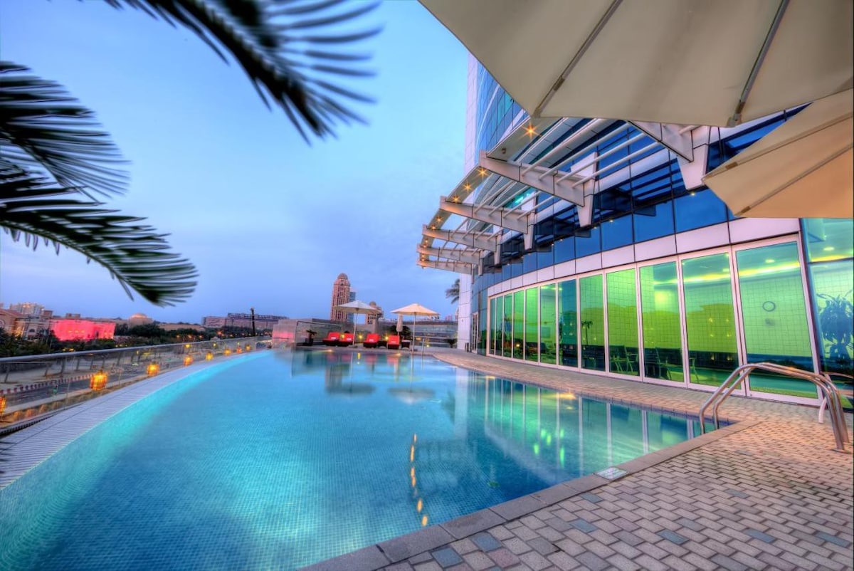 迪拜码头（ Marina Dubai ） 4星级公寓式酒店单人房