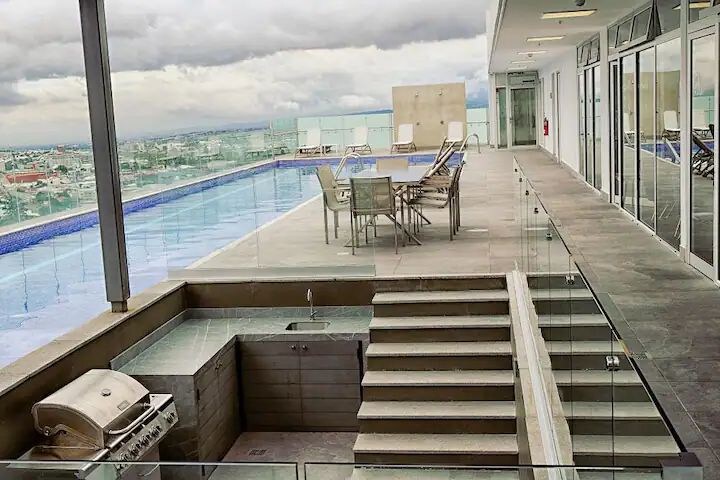 Loft 20楼iFreses ，设备齐全，泳池，空调