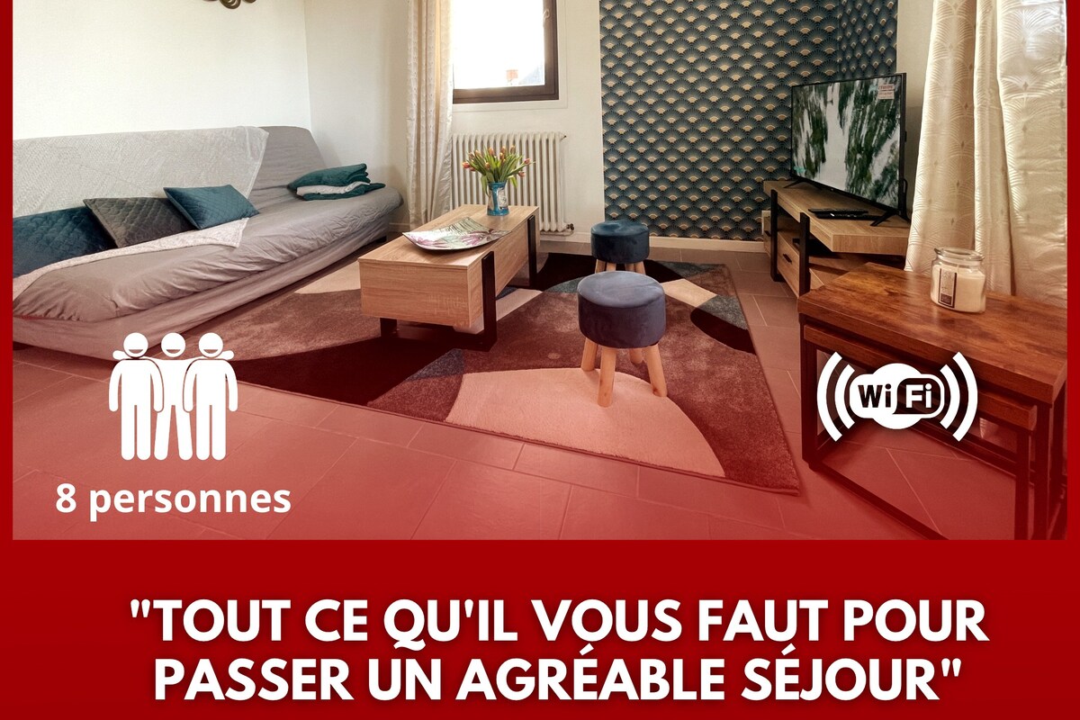 Charmant appartement à Gennes Val de Loire