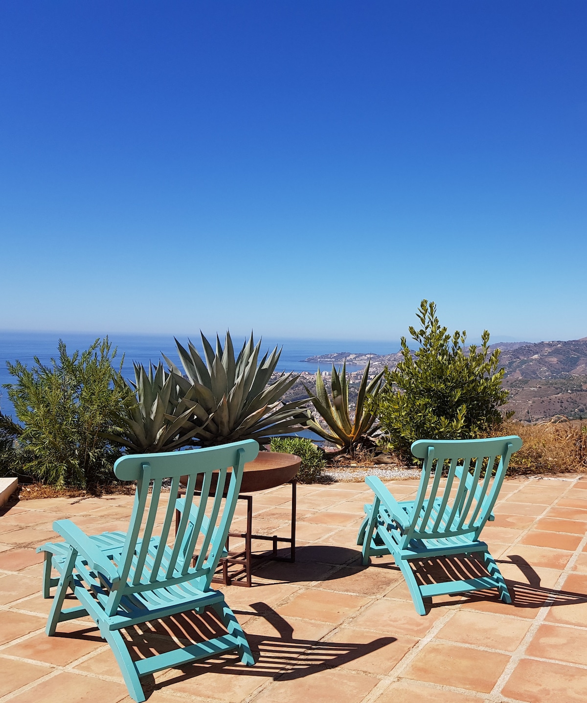 Villa andalousie vue mer et montagne piscine calme