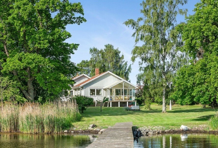 Trevlig villa med havstomt