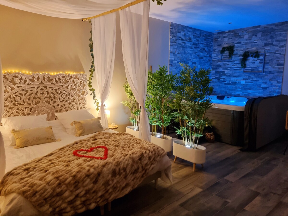 Chambre agréable et cosy pour une nuit inoubliable