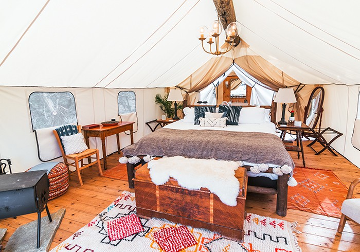 Hill Country Luxury Tent - Honeymoon Suite