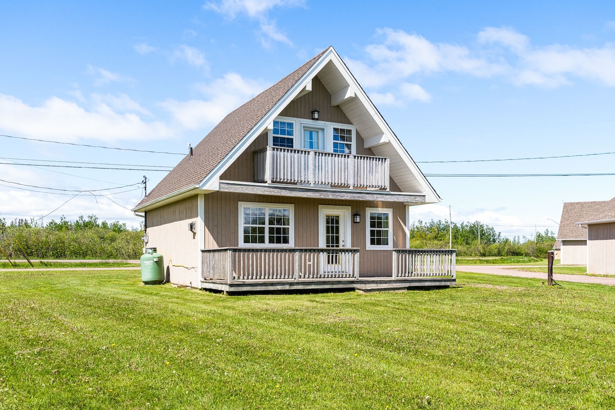 位于L 'aboiteau海滩的3卧室海滩小屋。