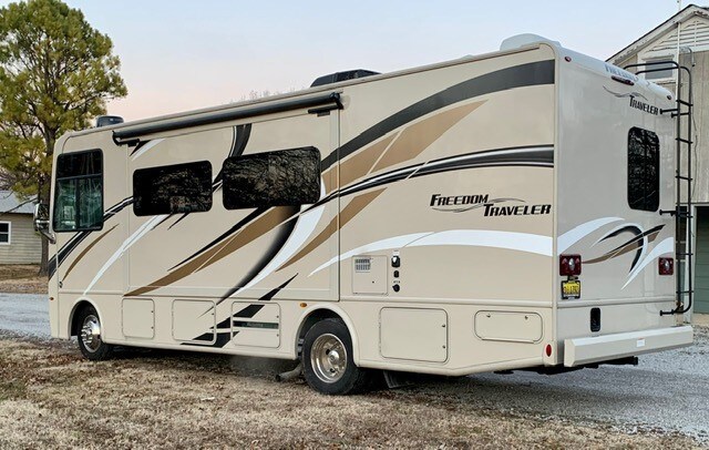 Beautiful motorhome with plenty of places to sleep