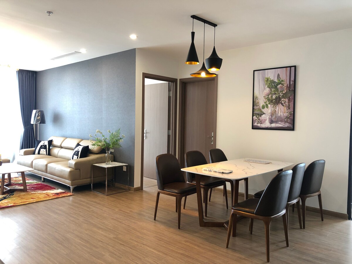 Galaxy公寓3卧室# Vinhomes Skylake配备全套家具1