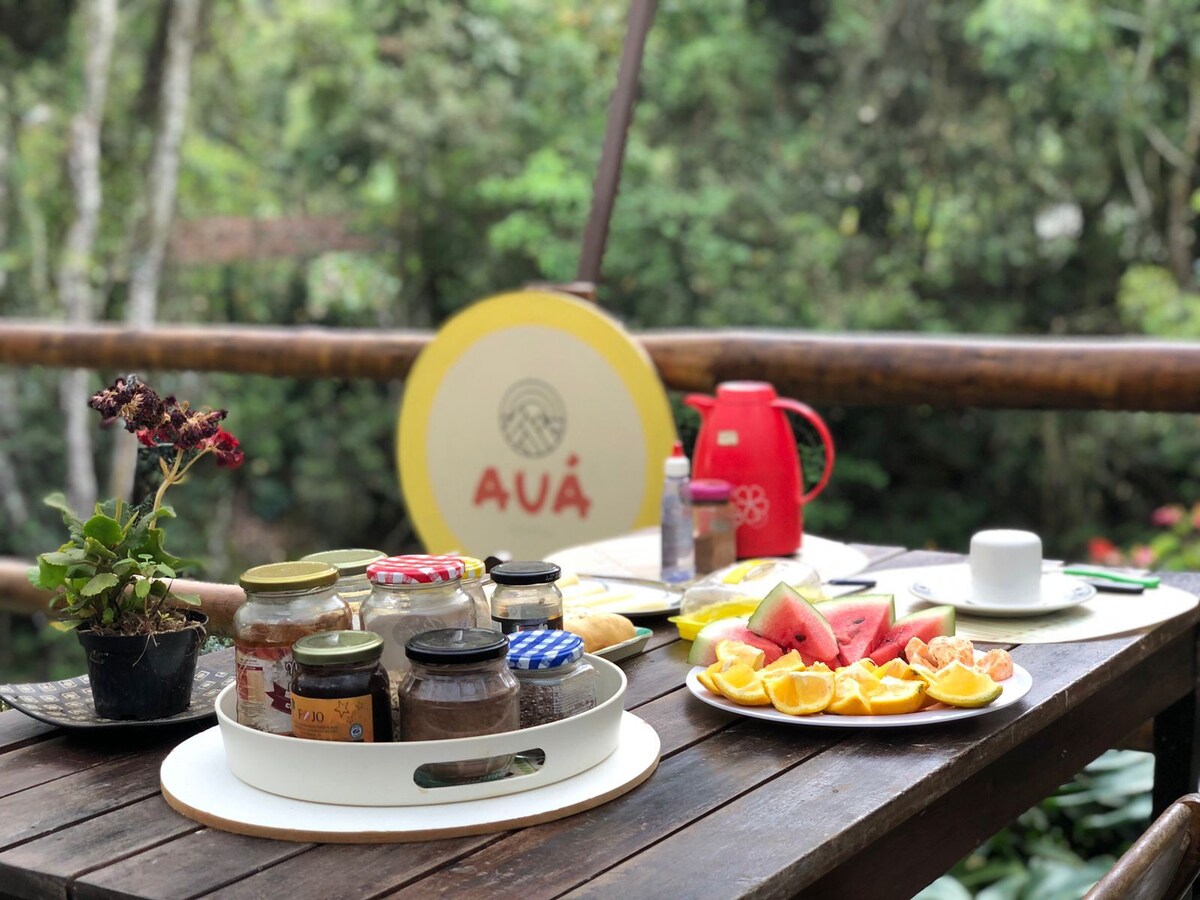 Suite no paraiso em petropolis com cachoeira