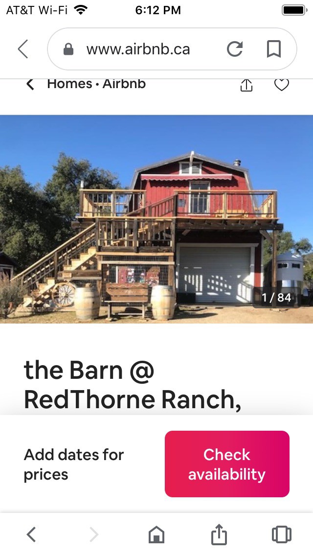 The Barn; mini ranch, a retreat from modern life.