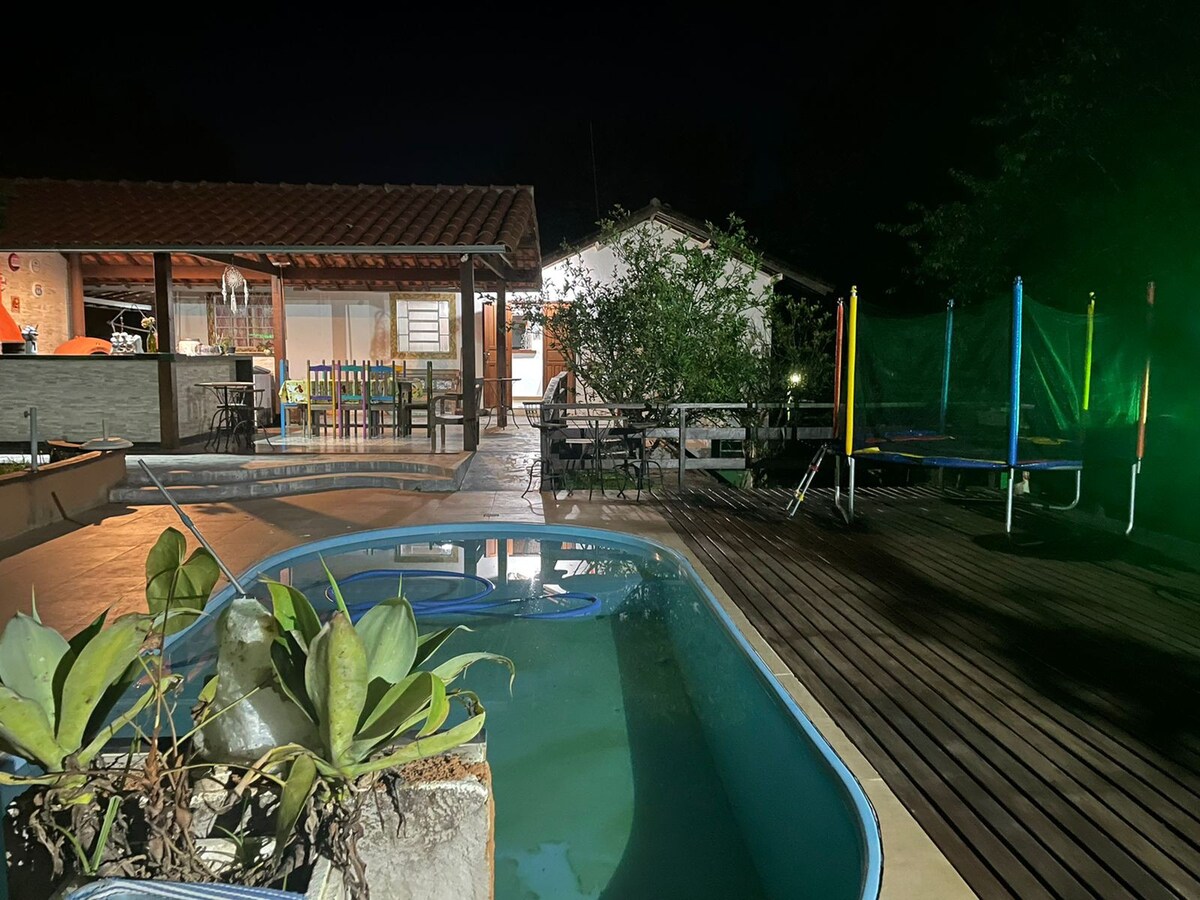 伊比托卡（ Ibitipoca ）带泳池的房子，地理位置优越！