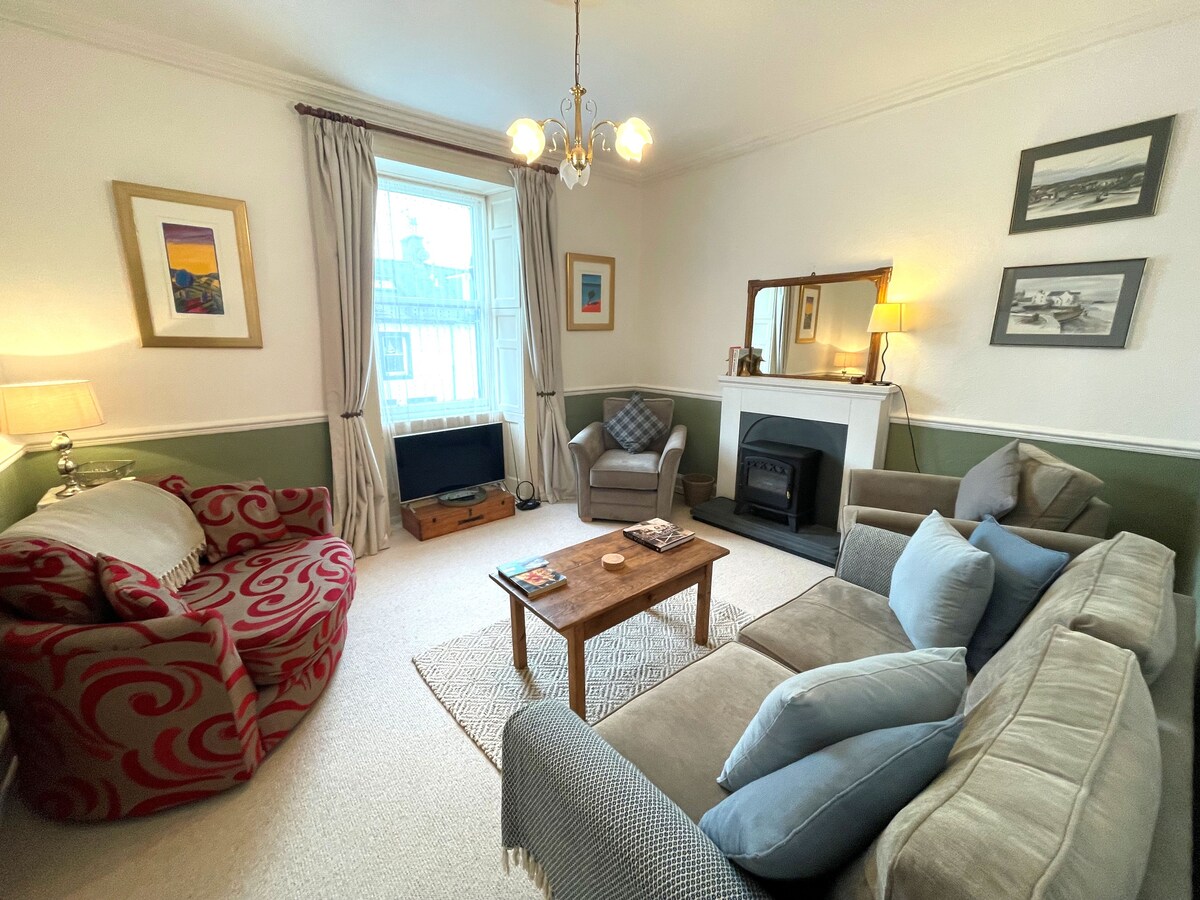 迷人的3卧室公寓，位于美丽的Kirkcudbright