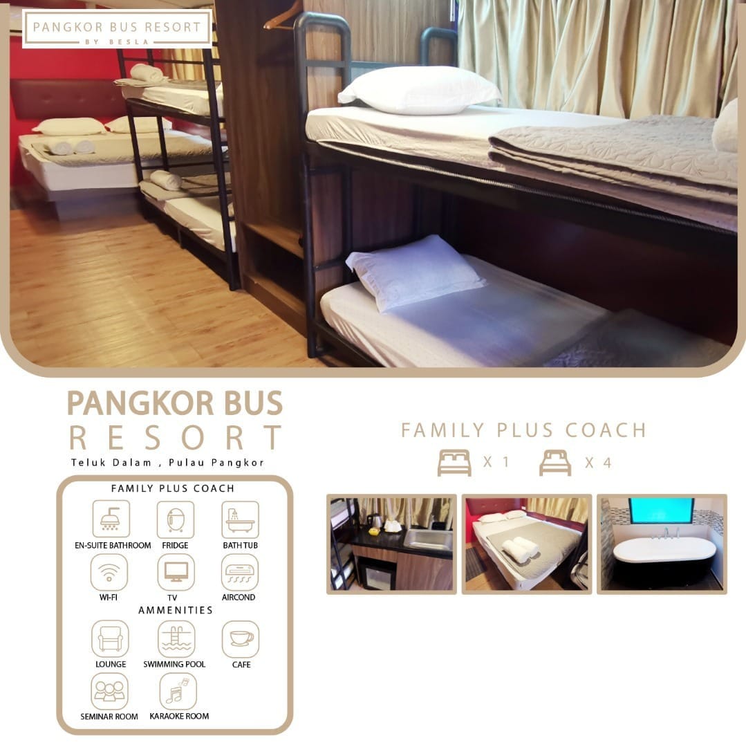 BESLA的Pangkor巴士度假村（ FamilyPlus Coach 108 ）