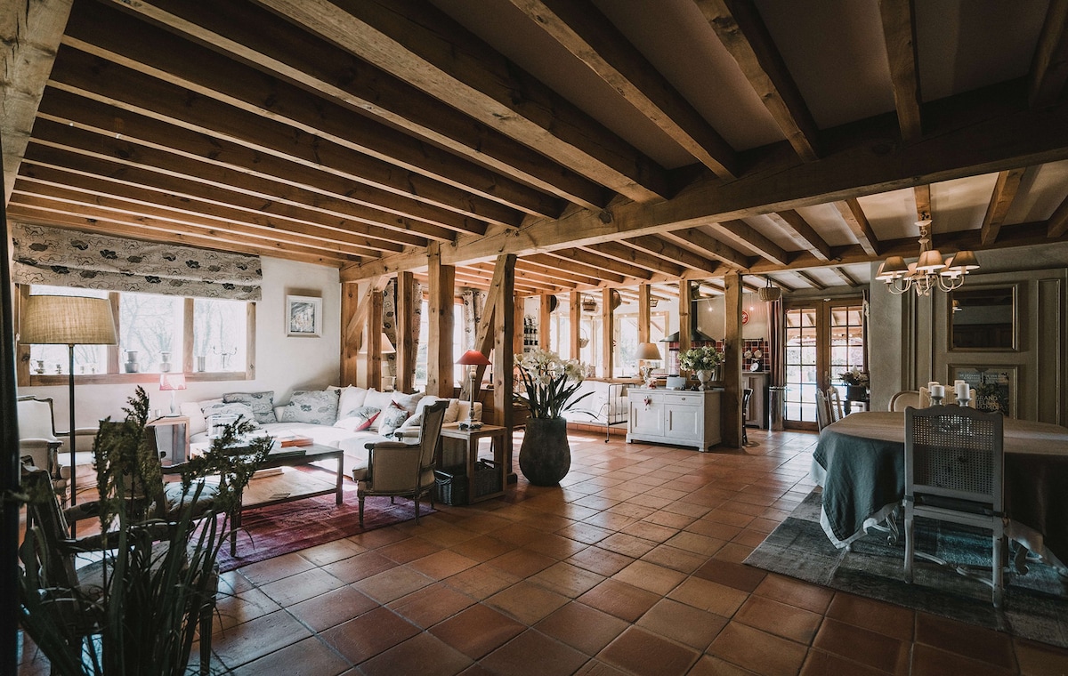 Chambre d'hôte tout confort, au vert, proche Océan