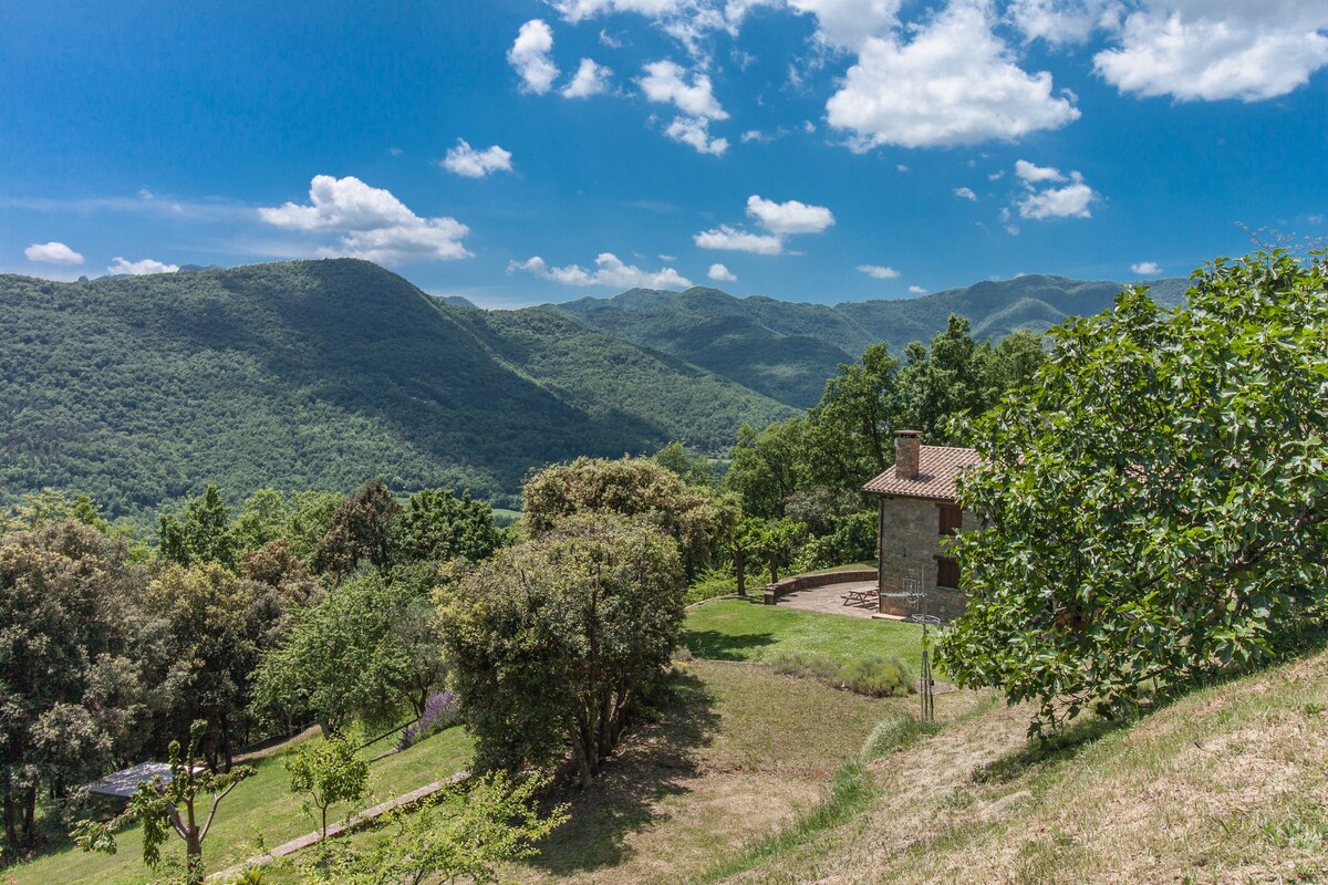 Bonita masía restaurada con vistas espectaculares