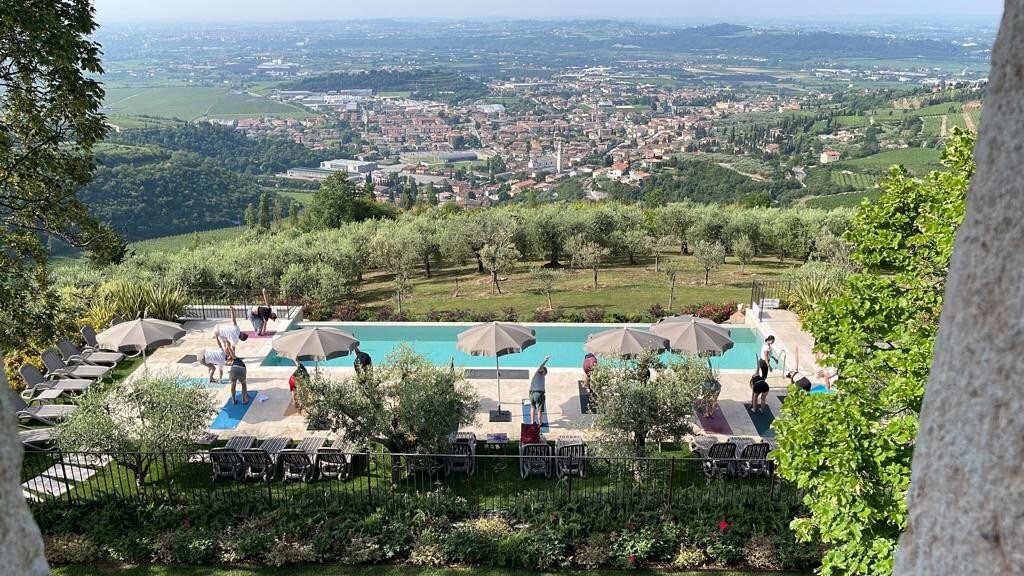 Tenuta con vigneto in Valpolicella,   vista Lago