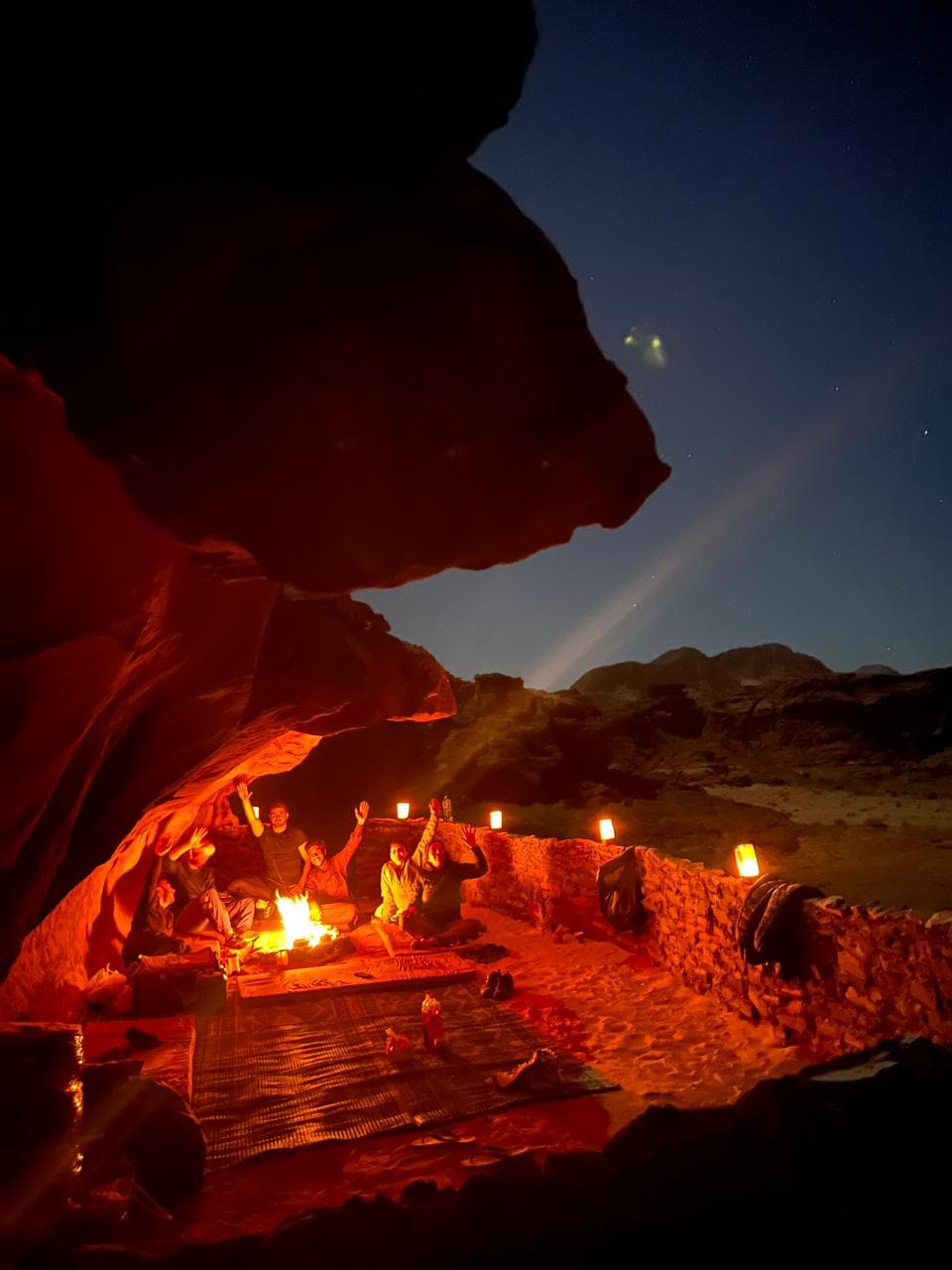 Wadi Rum Desert Cave