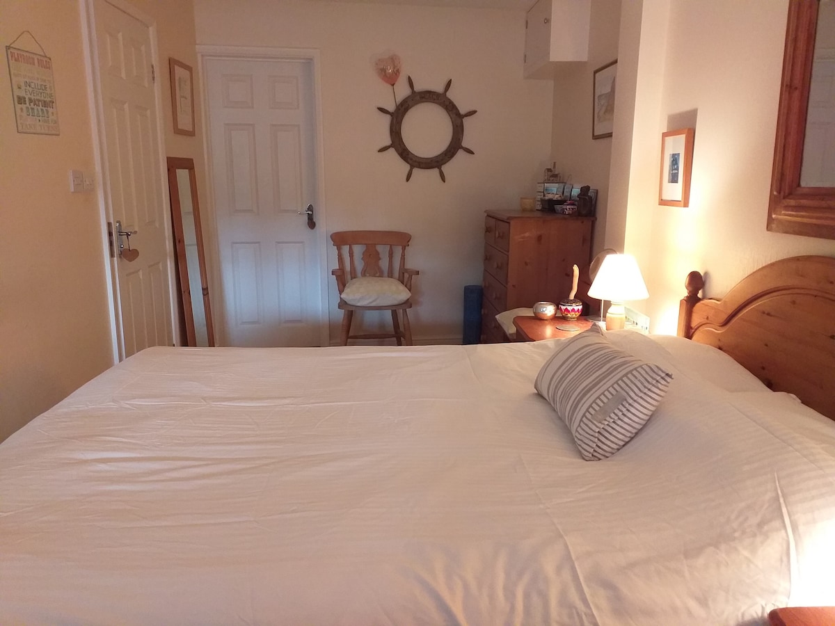 Large private en-suite room in beautiful Dartmouth