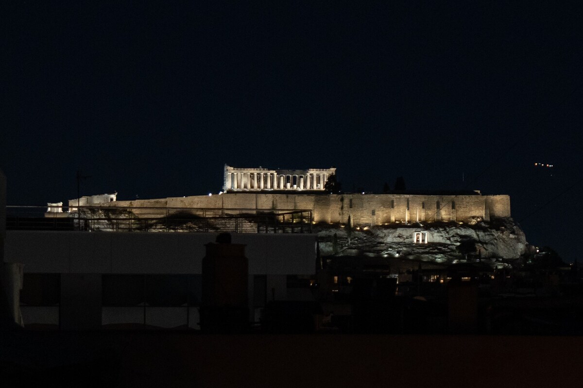 双层雅典卫城（ Acropolis ）双层阳台