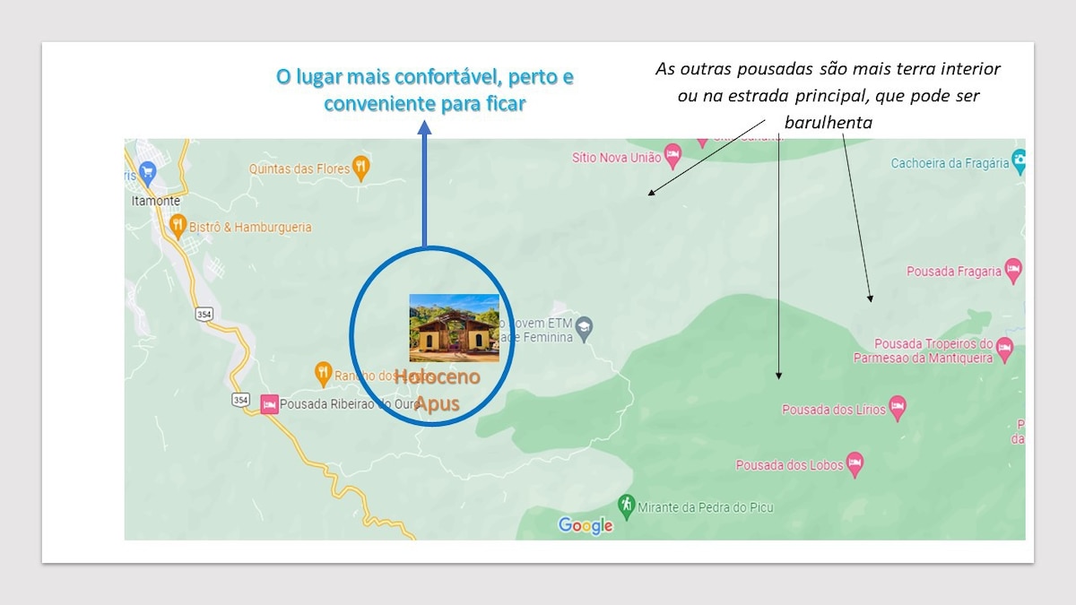 Inteira Vila Ecologica com Diversas Cachoeiras
