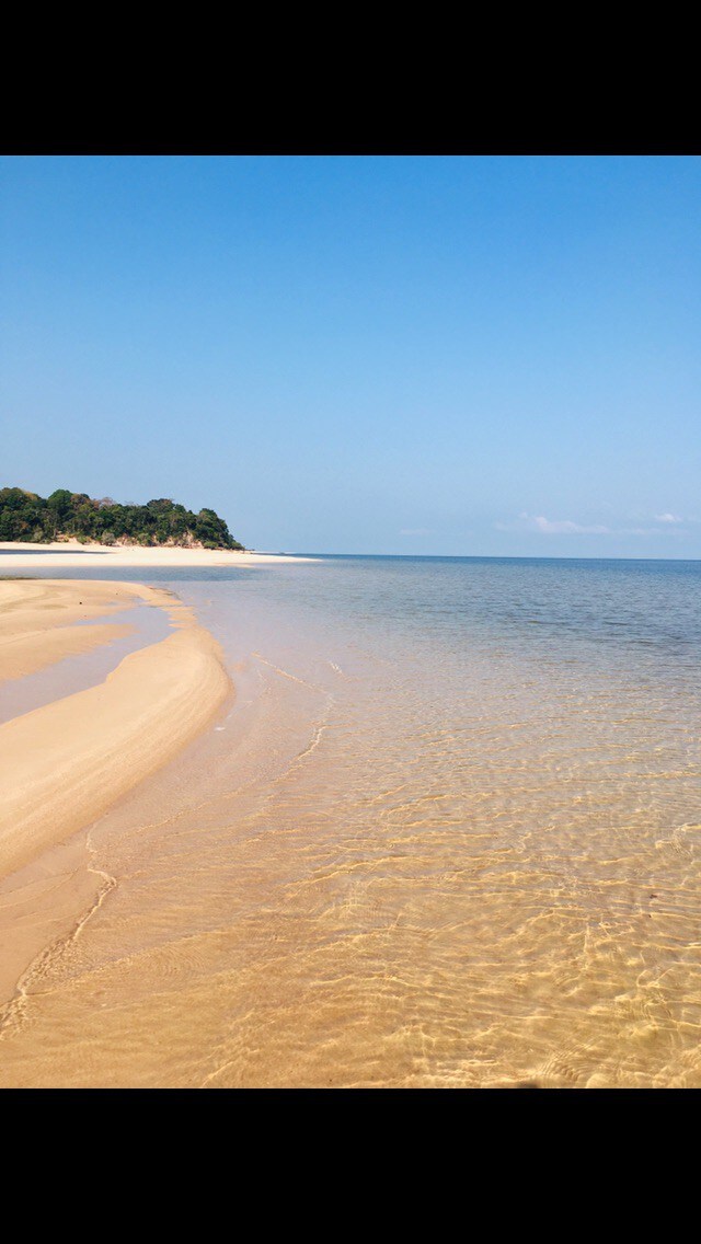 Bangalô em frente à praia em Santarém-Pará