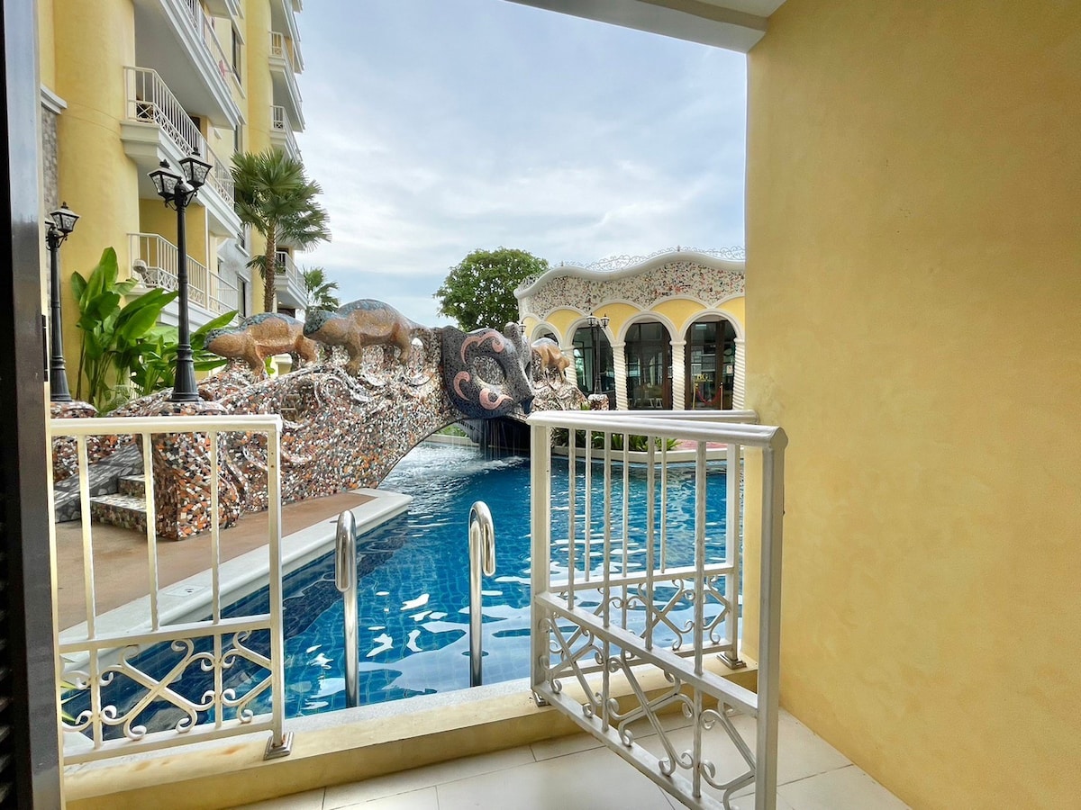 1 Bed rooms Pool Access Espana Condo Resort(G120)