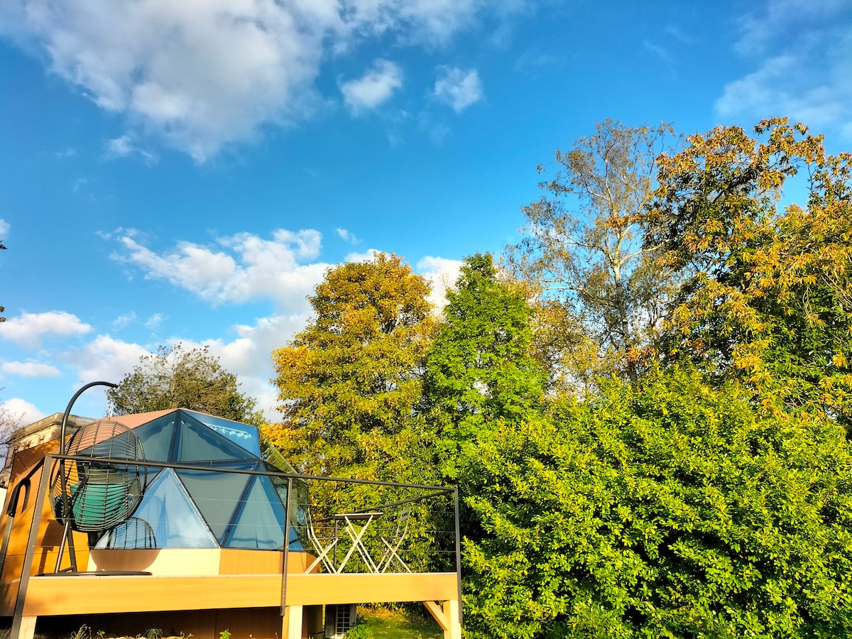 Geodesic Dome, Maison de la Garenne