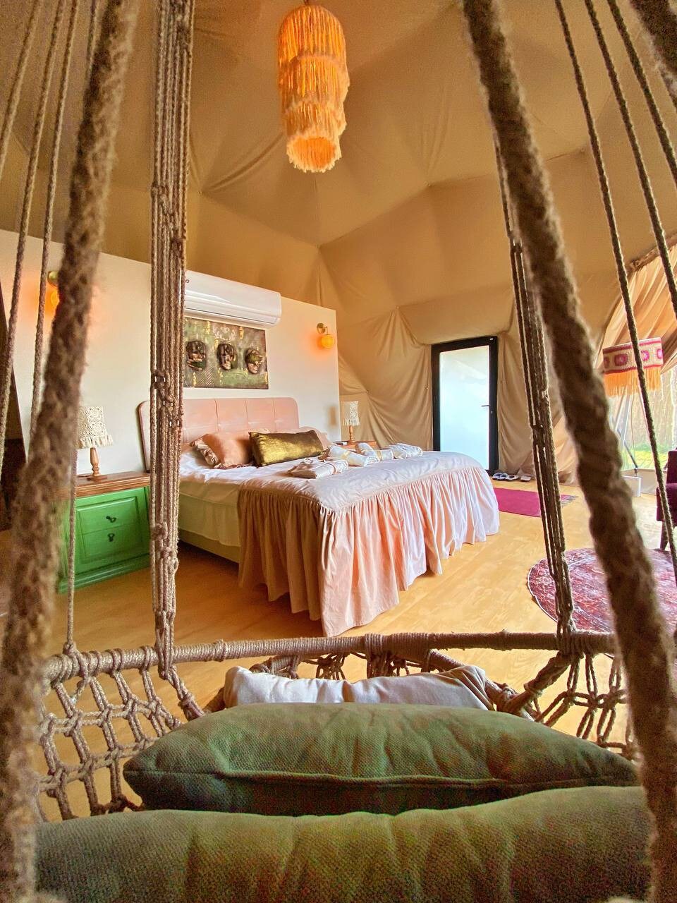 Green Hill Glamping Dome Evleri