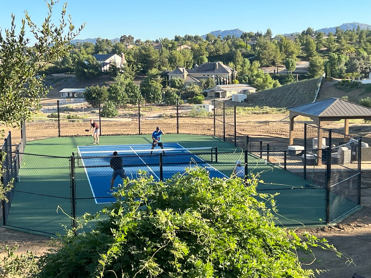 Wine Country Estate - Pool & Pickle Ball Court