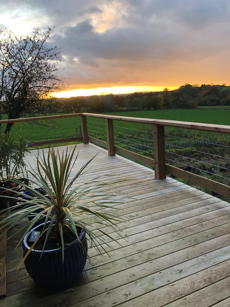 Maison chaleureuse et familiale à la campagne