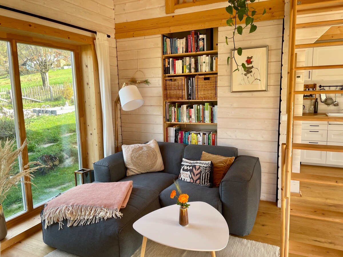 Öko Tiny House in den Bergen