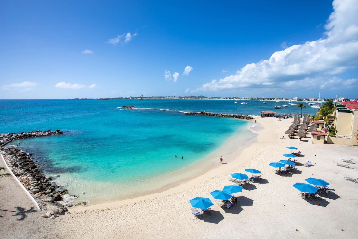 圣马丁岛（ Sint Maarten ）的宏伟海景单间公寓