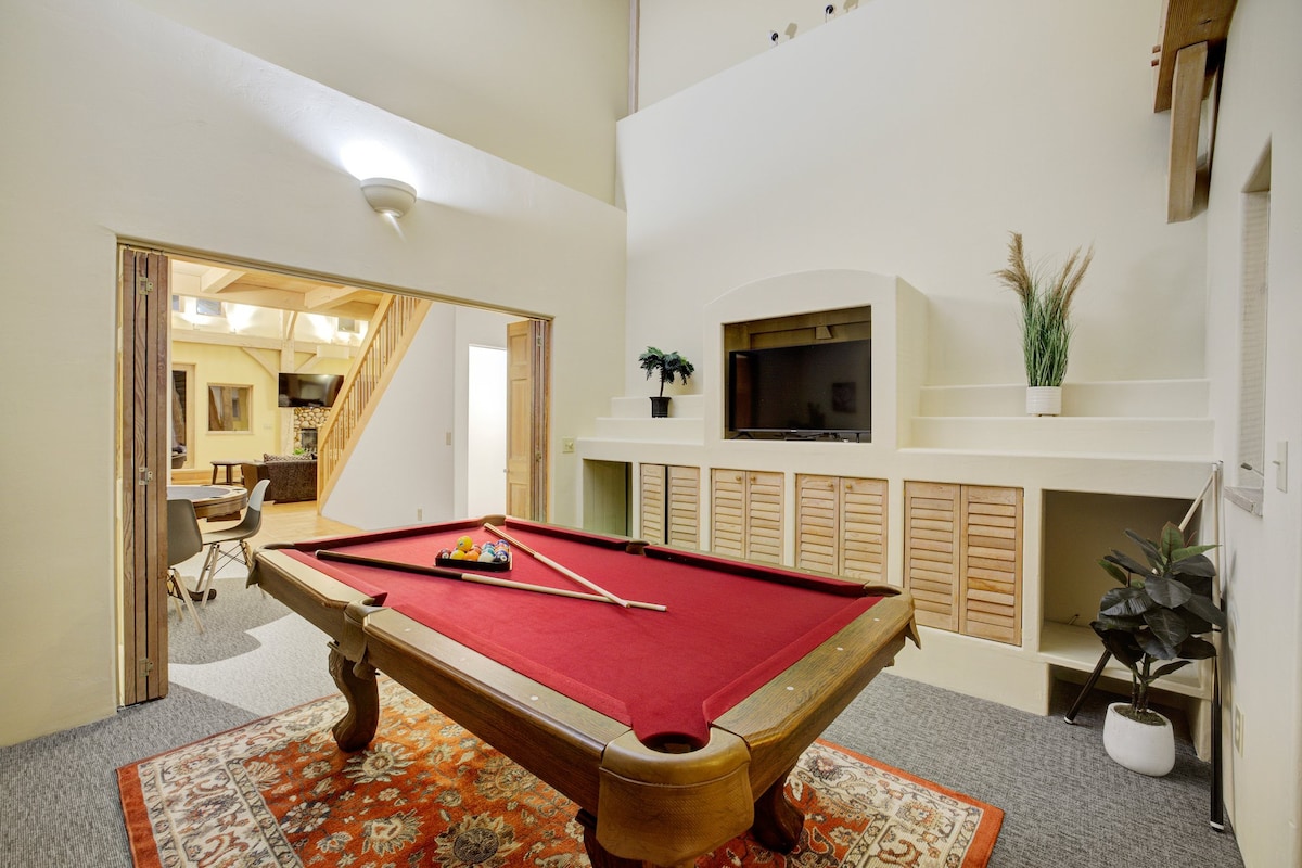宽敞的5卧室Marin Home ，配有台球、扑克和烧烤区！