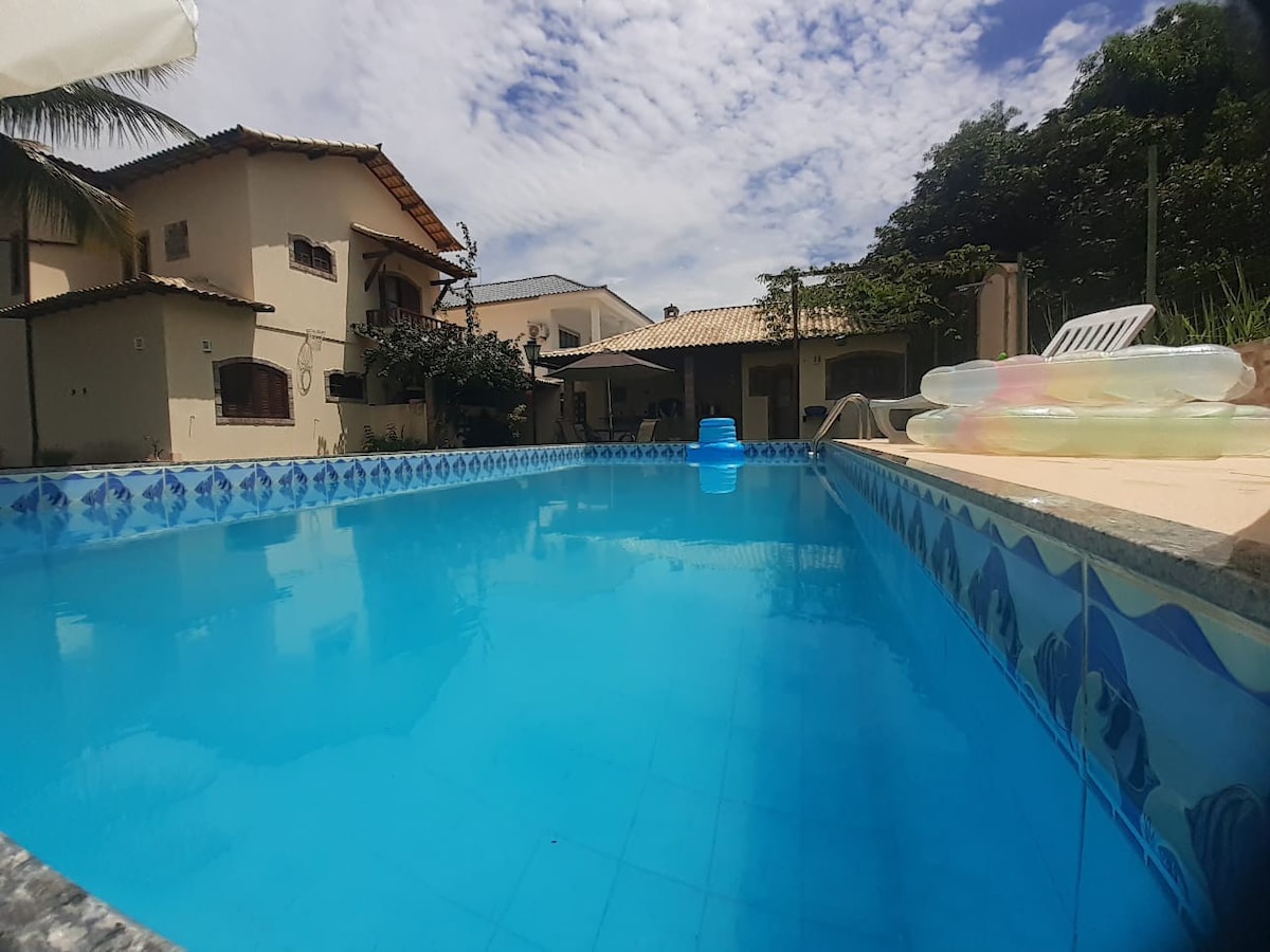 Casa de Praia agradável com piscina em Praia Seca