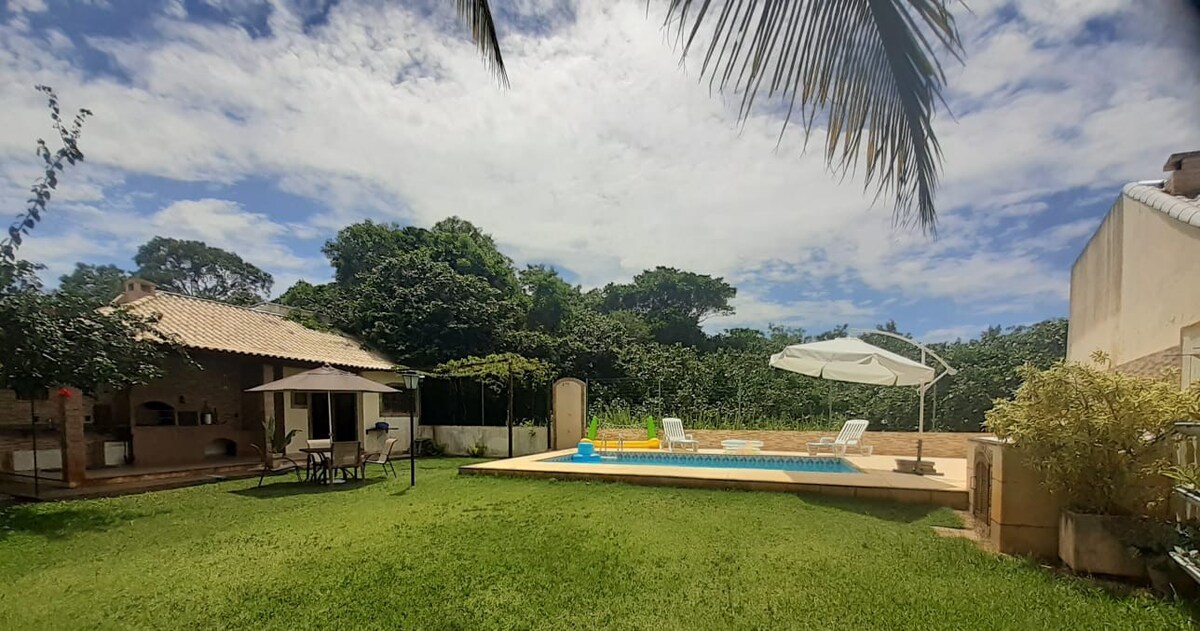 Casa de Praia agradável com piscina em Praia Seca