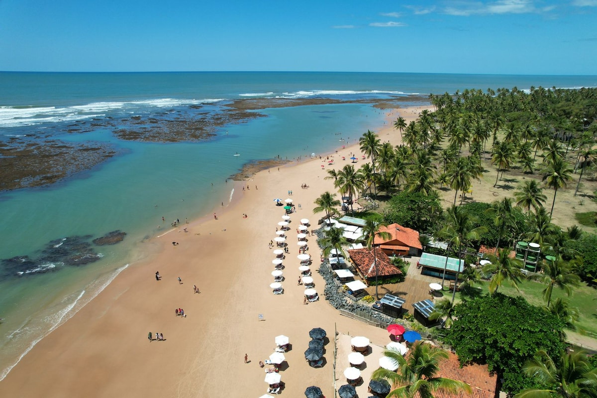 Taipu de Fora - Apto na rua das Piscinas Naturais