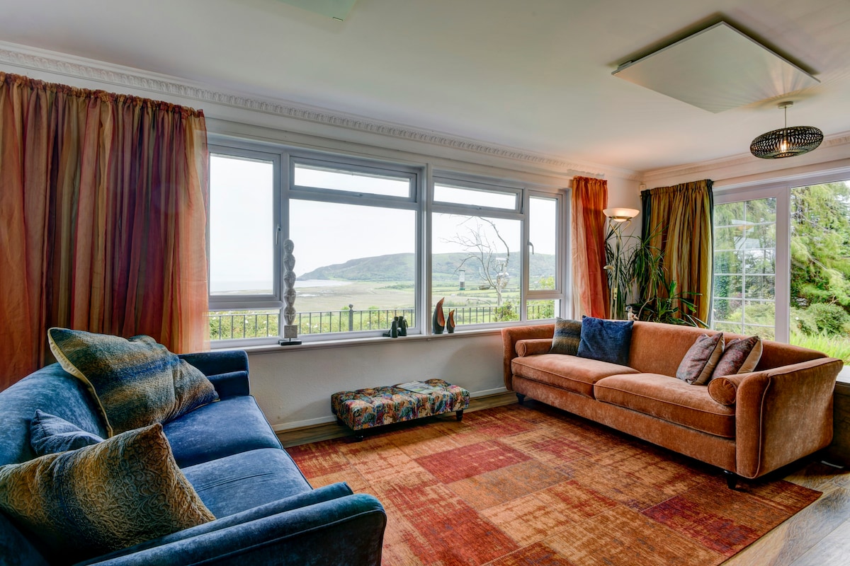 It's all about the view - and the home comforts!