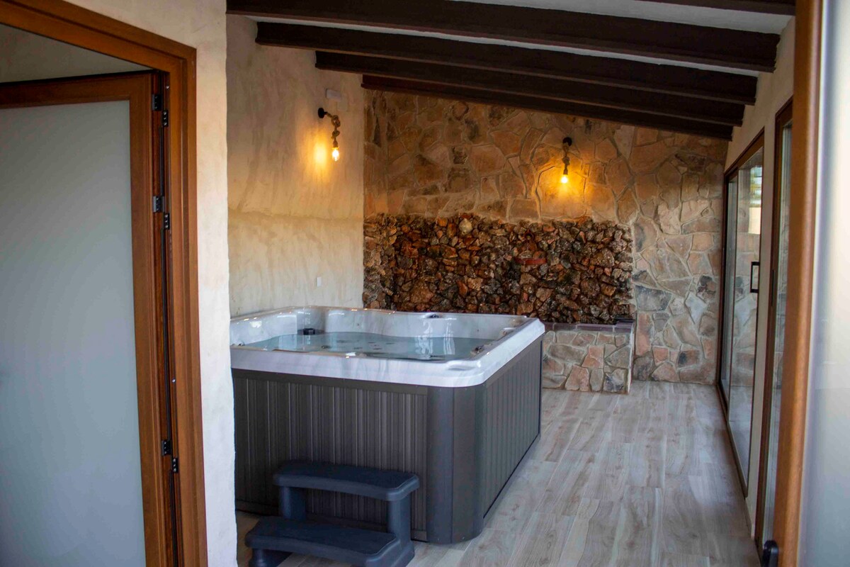 Casa con Jacuzzi para 5 personas