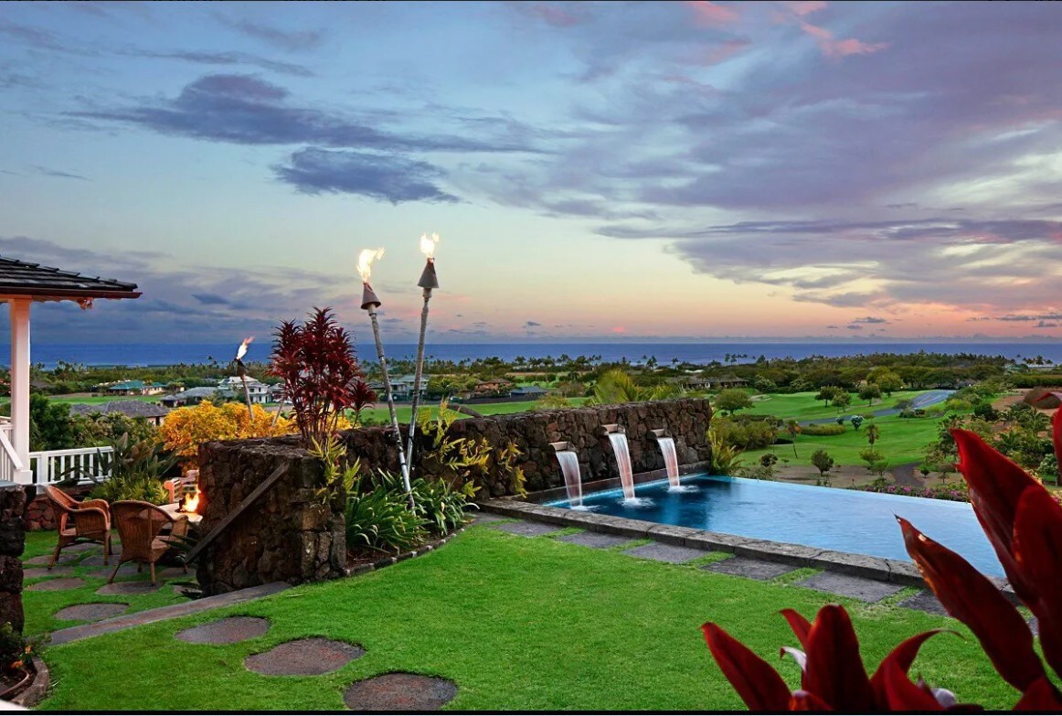 豪华的Poipu别墅，带泳池和水疗中心，可欣赏海景
