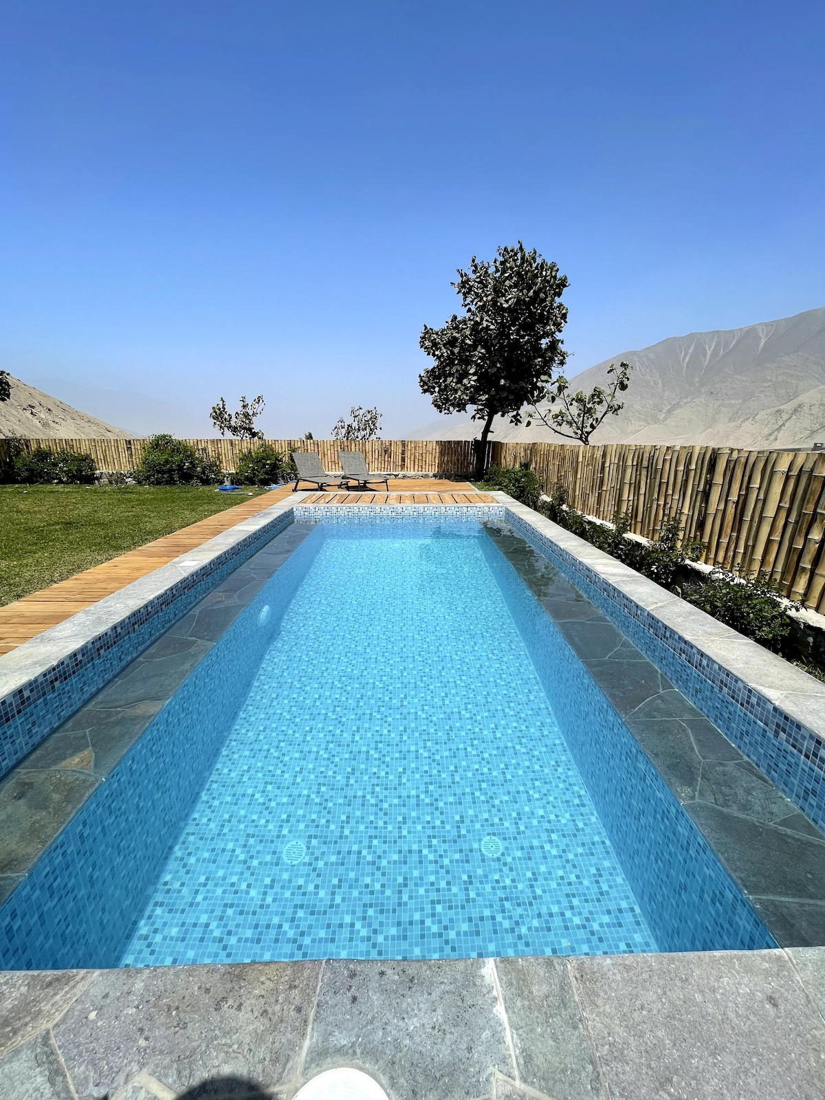 Casa con piscina privada cercada en Cieneguilla
