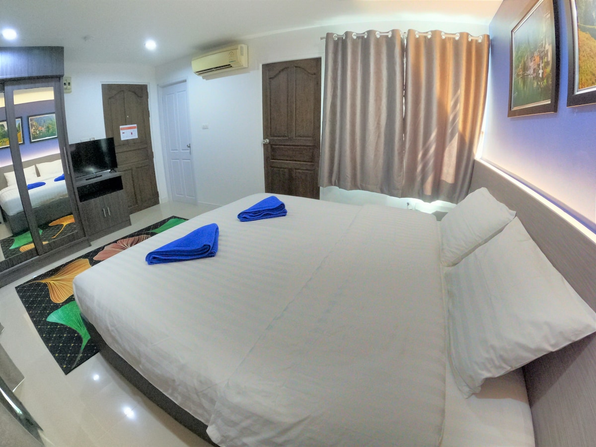 Single bedroom 3 Floor No.01 [Poonsuk Place Hotel]