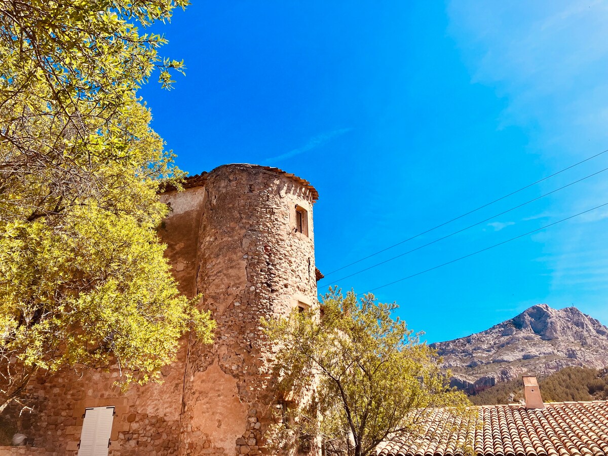 Mas Provençal à Aix at the Thainte Victoire